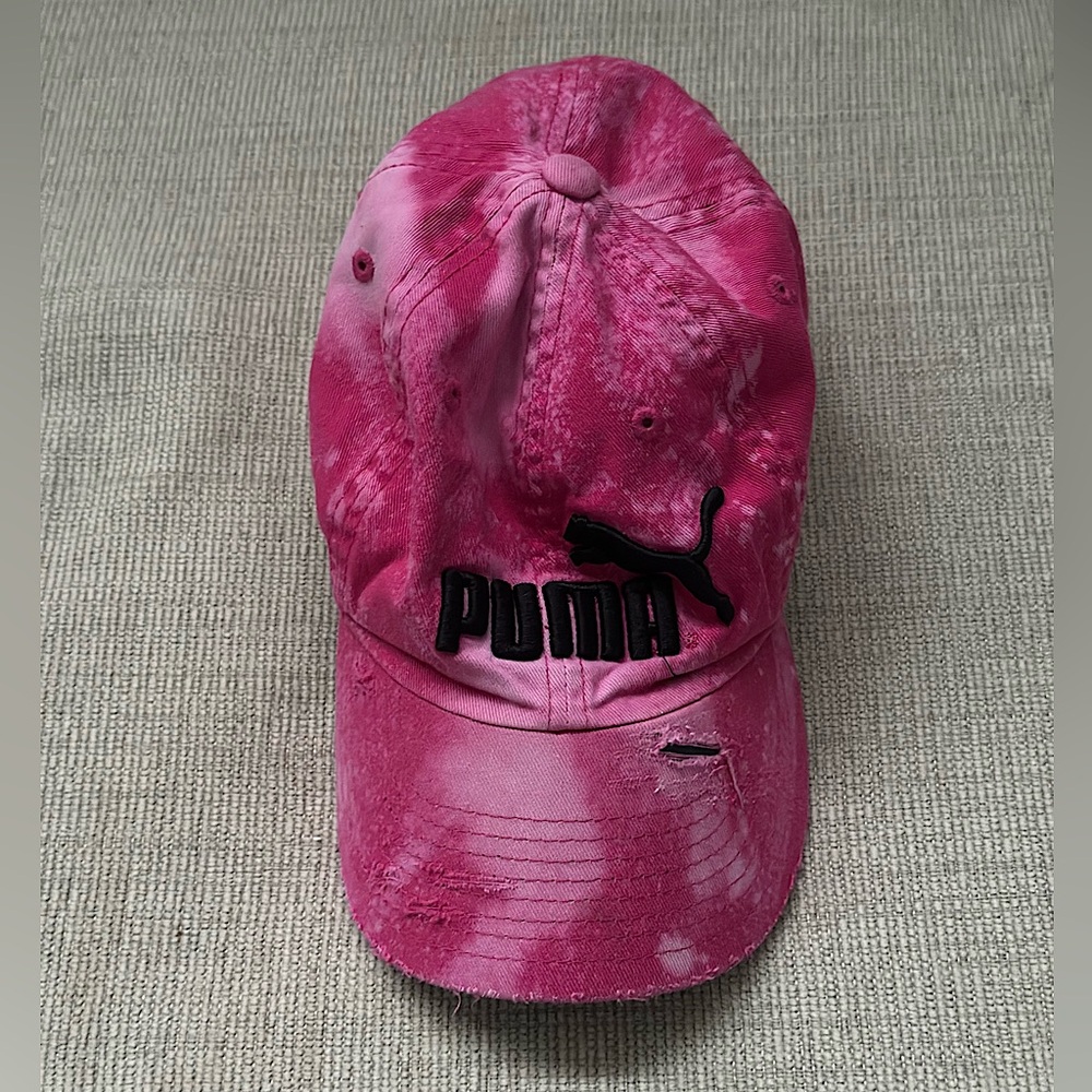 Puma Pink Tie-Dye Cap